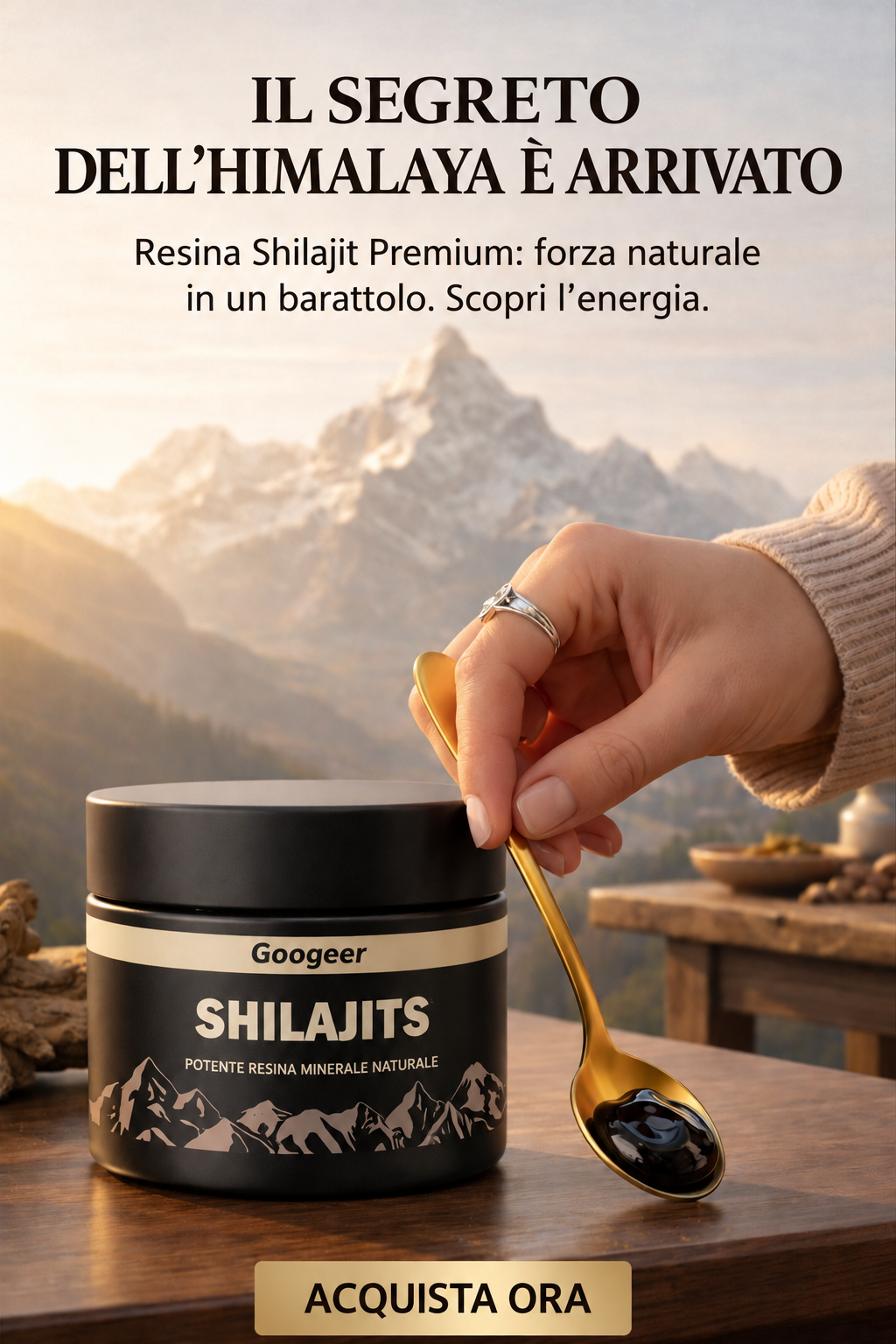 Shilajit dell’Himalaya — Forza naturale