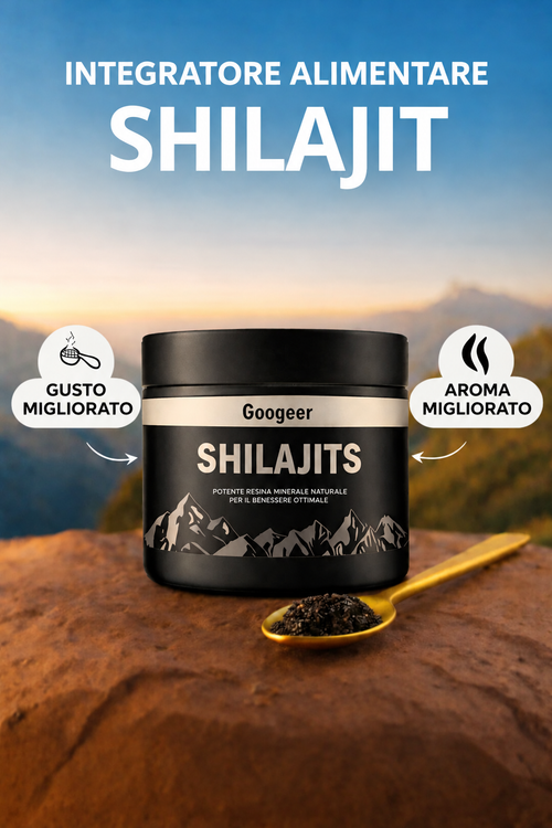 Shilajit con gusto e aroma migliorati